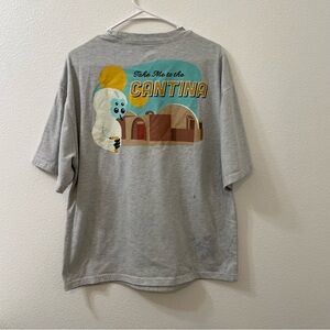 Disney Star Wars day 2023 cantina t shirt gray medium